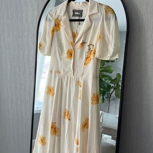 Reformation midi summer dress size 2 women’s